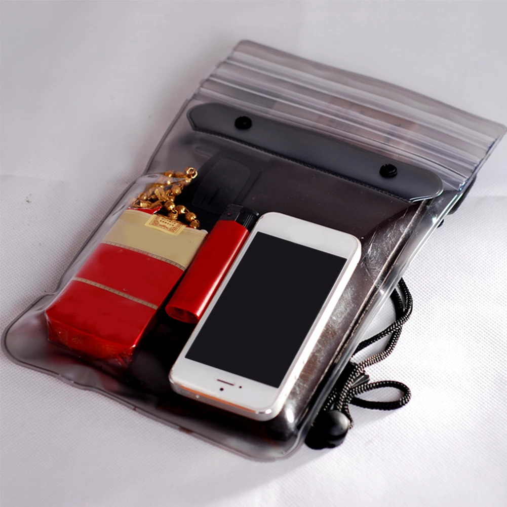 Phone Storage Swimming Bag Waterproof Dustproof Underwater Beach Rafting Eco-friendly