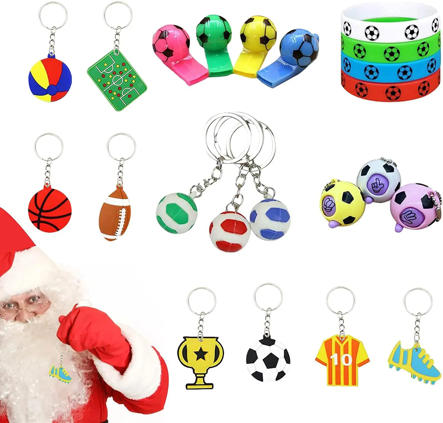 FootballAdventCalendar24DaysCountdownCalendarSoccerToysTheme