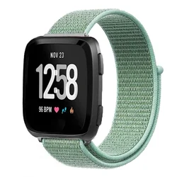 Nylon Loop Strap for Smartwatch - Replacement Sport Bracelet Accessory (Marine Green 8)