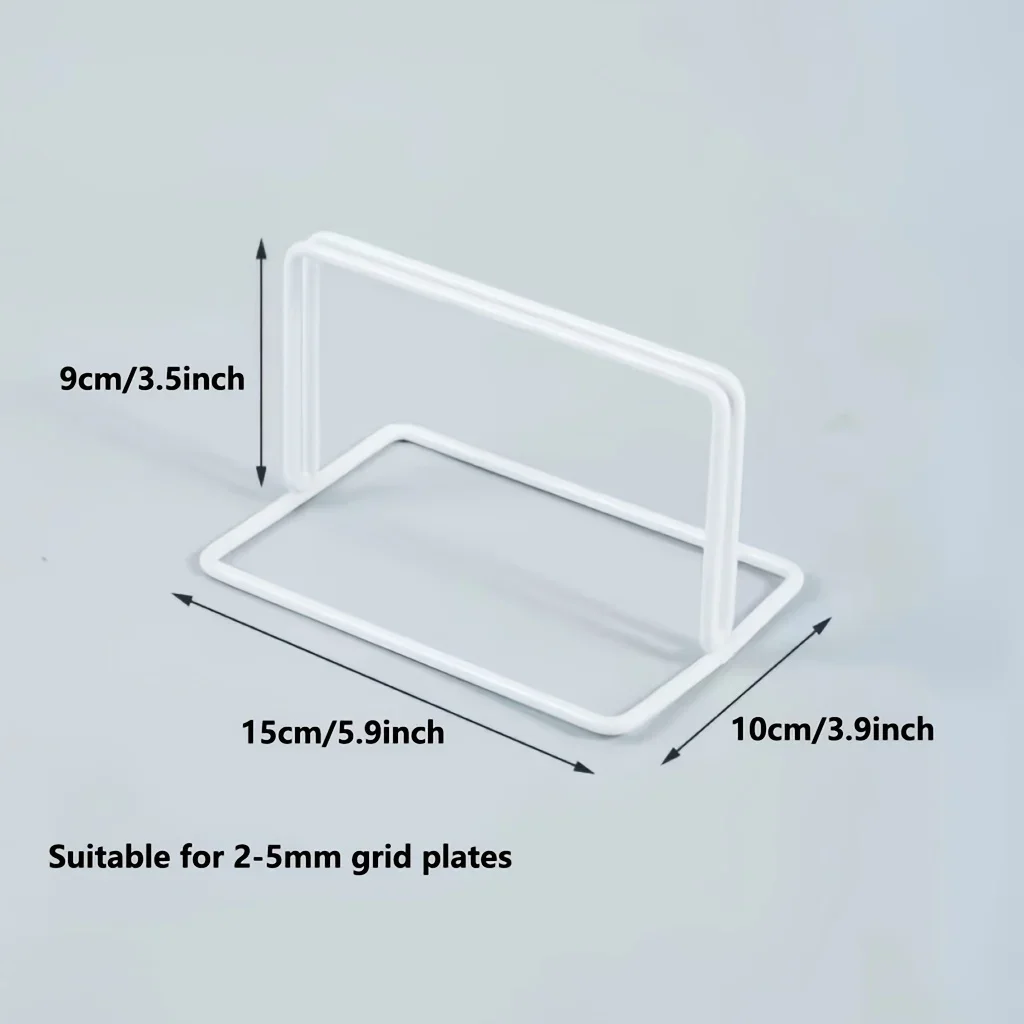 Grid Art and Photo Stands Modern Metal DIY Display Stands with Grid Panels Jewelry Exhibition Stands, and Jewelry Pendant Stands