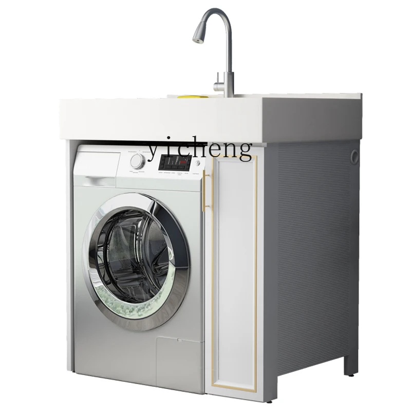 Xl Appendiabiti Alumimum Complessivo Wash Guardaroba Combinazione Lavaggio Viso Con Lavabo Integrato Interplatform Basin