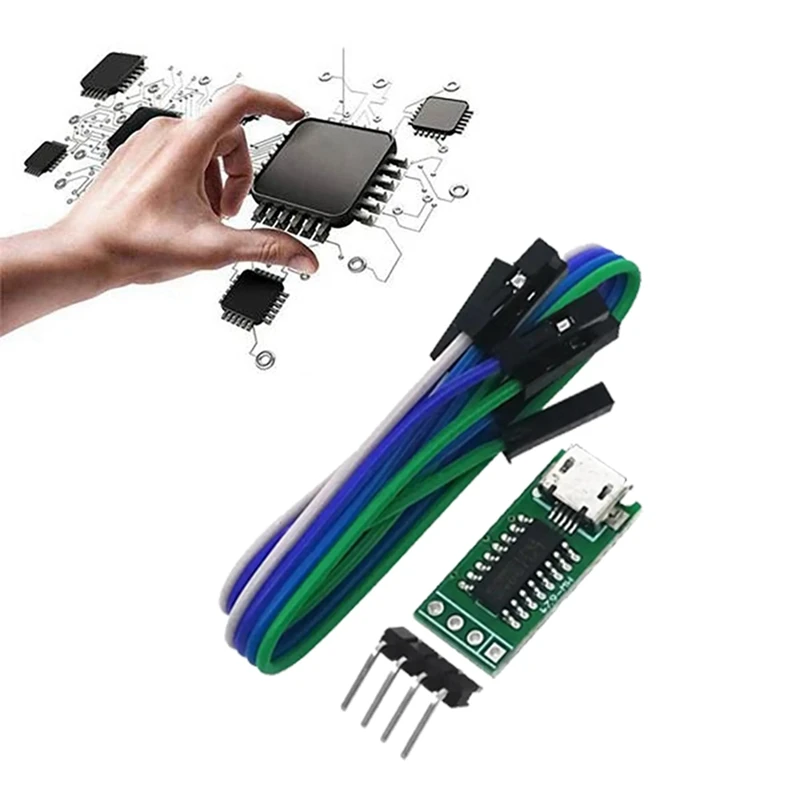 ����ũ�� USB-TTL ���� ��Ʈ ISP �ٿ�ε� ���, CP2102, CH340T, STM32, 51 -5PCs ��ü, CH340C, 5V, 3.3V, 500Ma