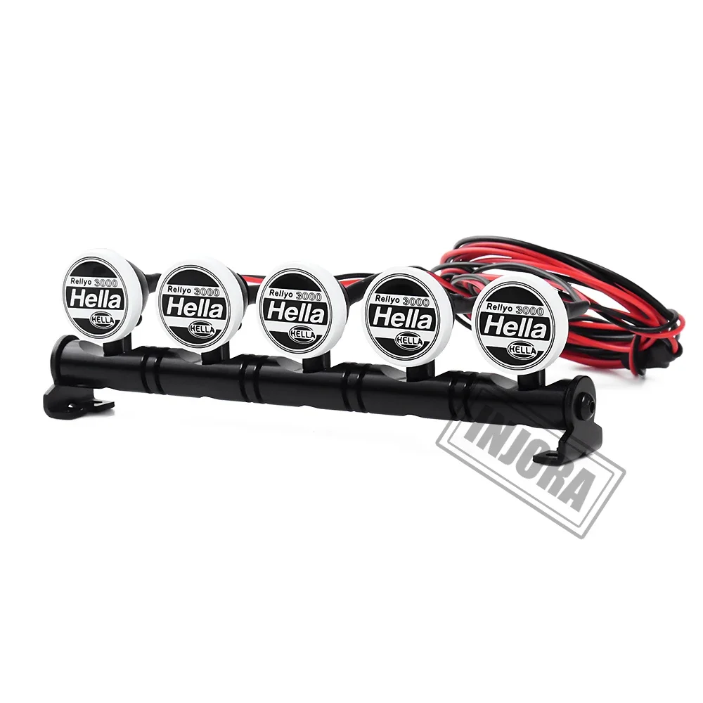 Phares LED Pour RC Crawler 1:10 - Compatible Axial TRX4, TRX6, SCX10 - Carrés Blancs