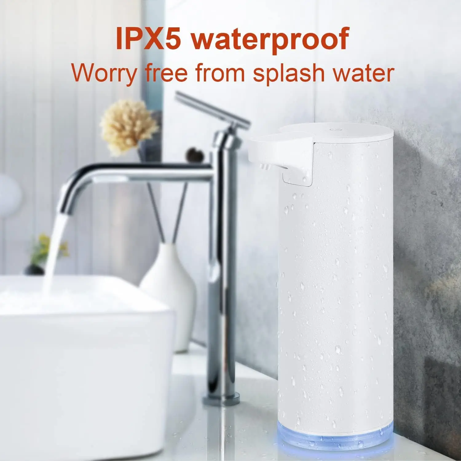 Stainless Steel Automatic Soap Dispenser Rechargeable Touchless Sensor Hand Wash Machine Smart Liquid Machine