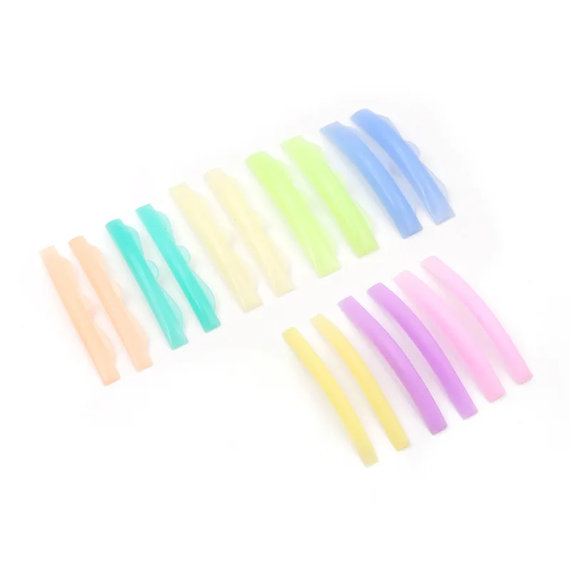 8Pairs Eyelash Perm Silicone Pad Recycling 3D Eyelashes Curler Rods Lashes Lift Shield Eyelashes Extension Makeup Tool