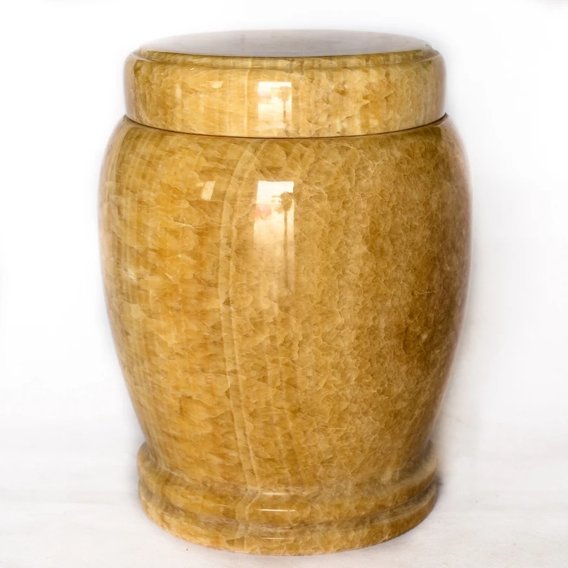 Cultural Cremation Marble Urn Funeral Accessories