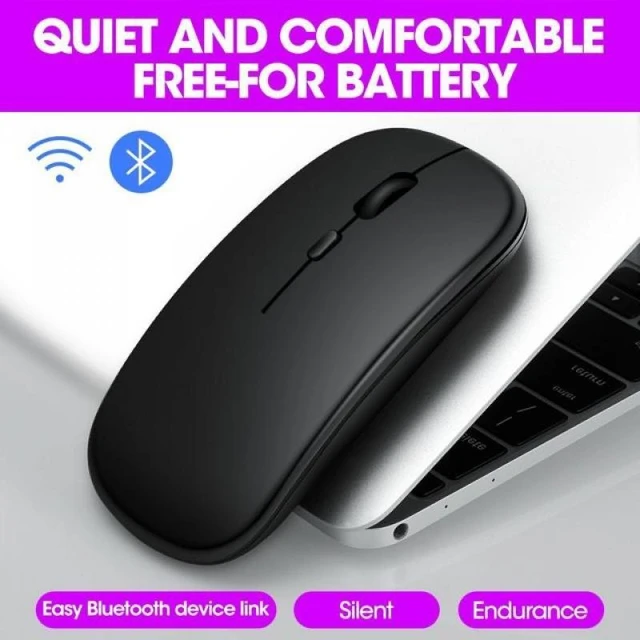 Wireless Mouse Bluetooth Rechargeable Mouse Wireless Computer Silent Mause  Ergonomic Mini Mouse USB Optical Mice For PC laptop - AliExpress