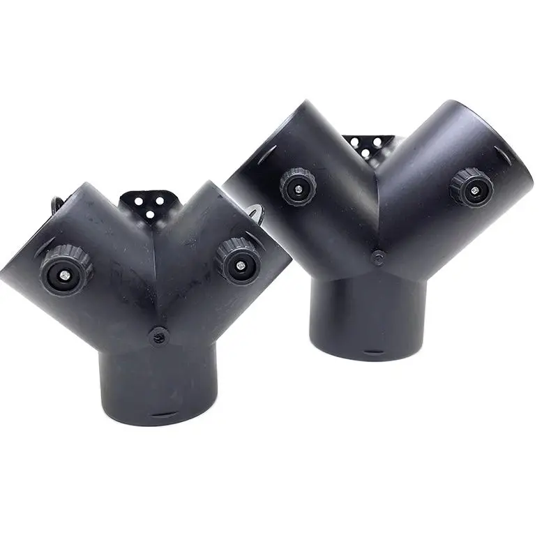 60mm 75mm 90mm Valve Flap Adjustable Air Diesel Heater Vent Ducting Branch Splitter Exhaust Pipe Outlet Joiner Connector Car