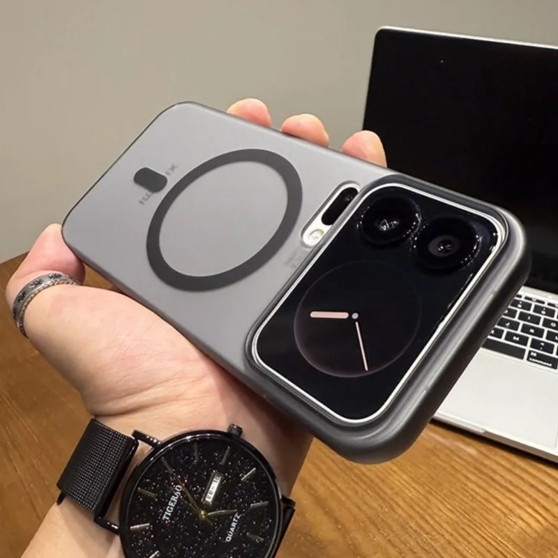 Translucent Matte Ultra Thin Magnetic Wireless Charging Case