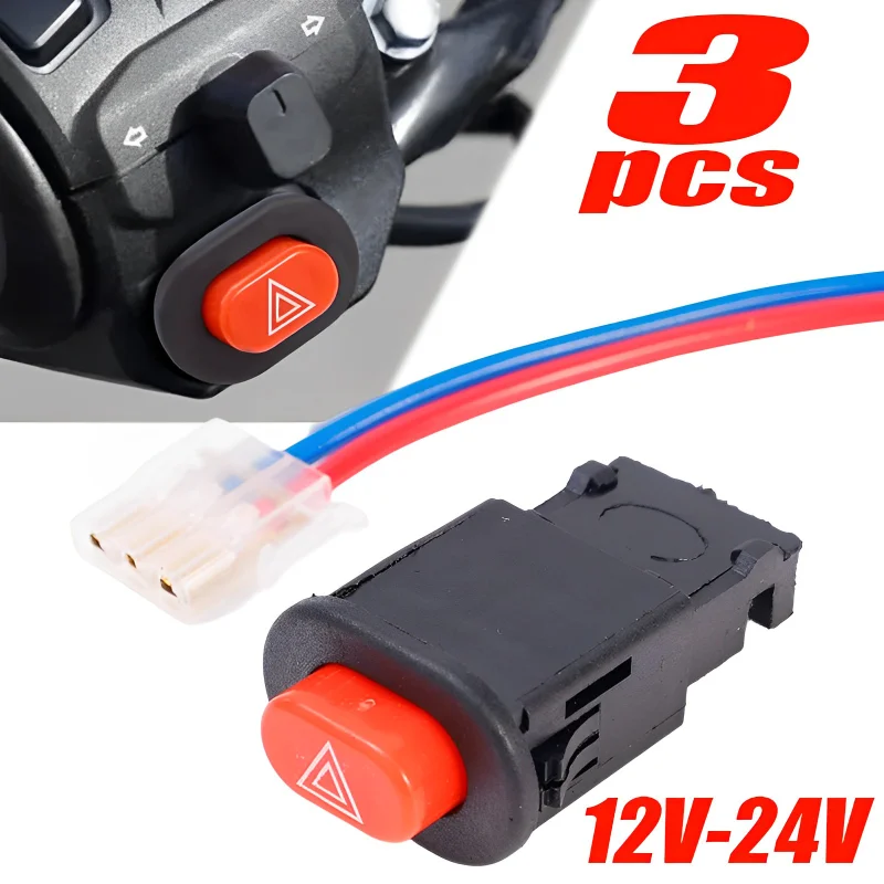 MotorcycleFlashingLightSwitchWarningLightSwitchButtonScooter