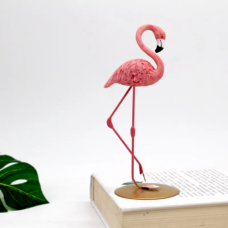 

Strict Selection of Nordic Garden Imitation Iron Art Flamingo Wedding Props Decoration Window Decoration Set Three Flamingos