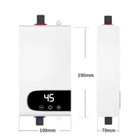 Chauffe-eau électrique instantané, fonction de mémoire, Conversion de fréquence, Machine de chauffage de l'eau à température constante, 220V, 4500W 1
