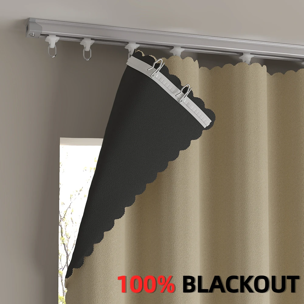 Blackout Curtains High Shading Protection Living room Bedroom Window 150 200