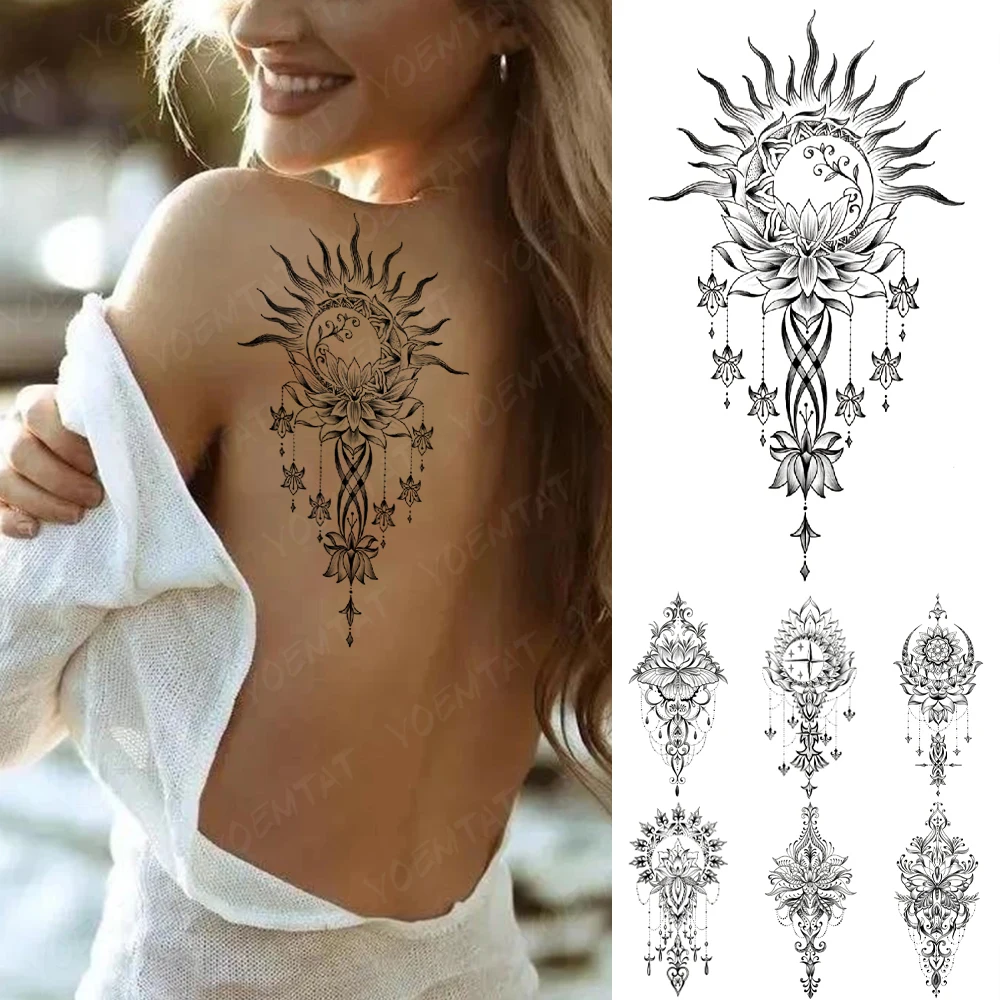 Tatouage Bas Du Dos Femme Mandala