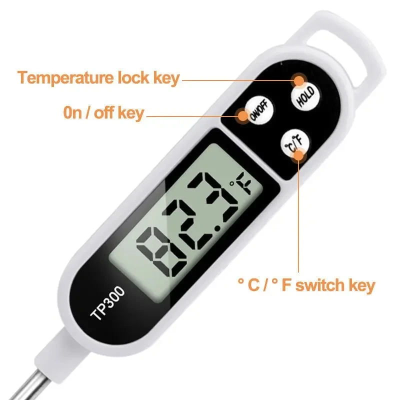 Digital Kitchen Thermometer 1PCS Food Thermometer for Meat Cooking