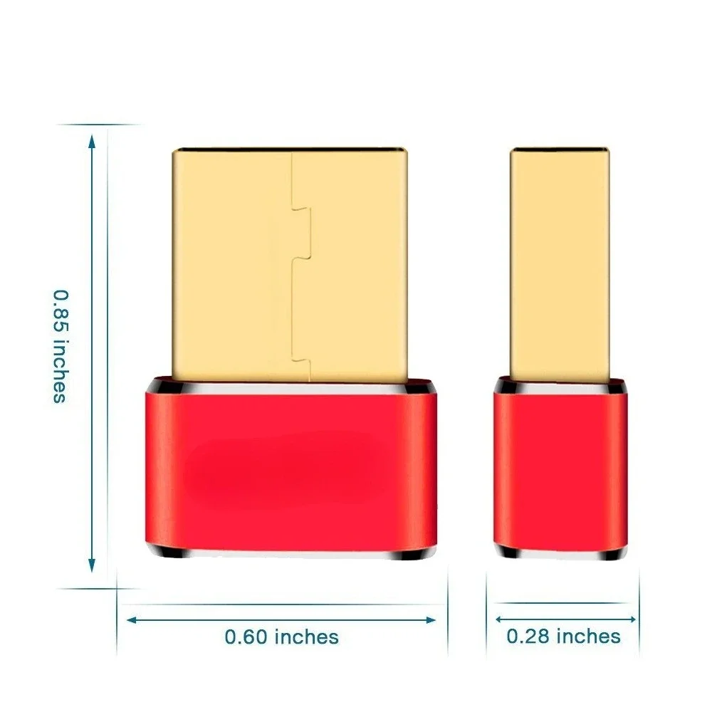 USB C - USB 3 0 어댑터 금속 커넥터 고속 데이터 전송 USB A 장치용 고속 충전