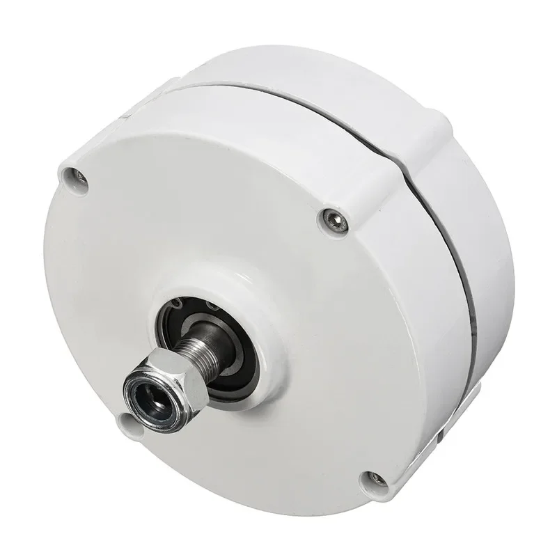 Wind Turbine Generator Motor 6000W 12V 24V 3 Phase Gearless Permanent Magnet AC Alternator For Wind Water Turbine Diesel Engine