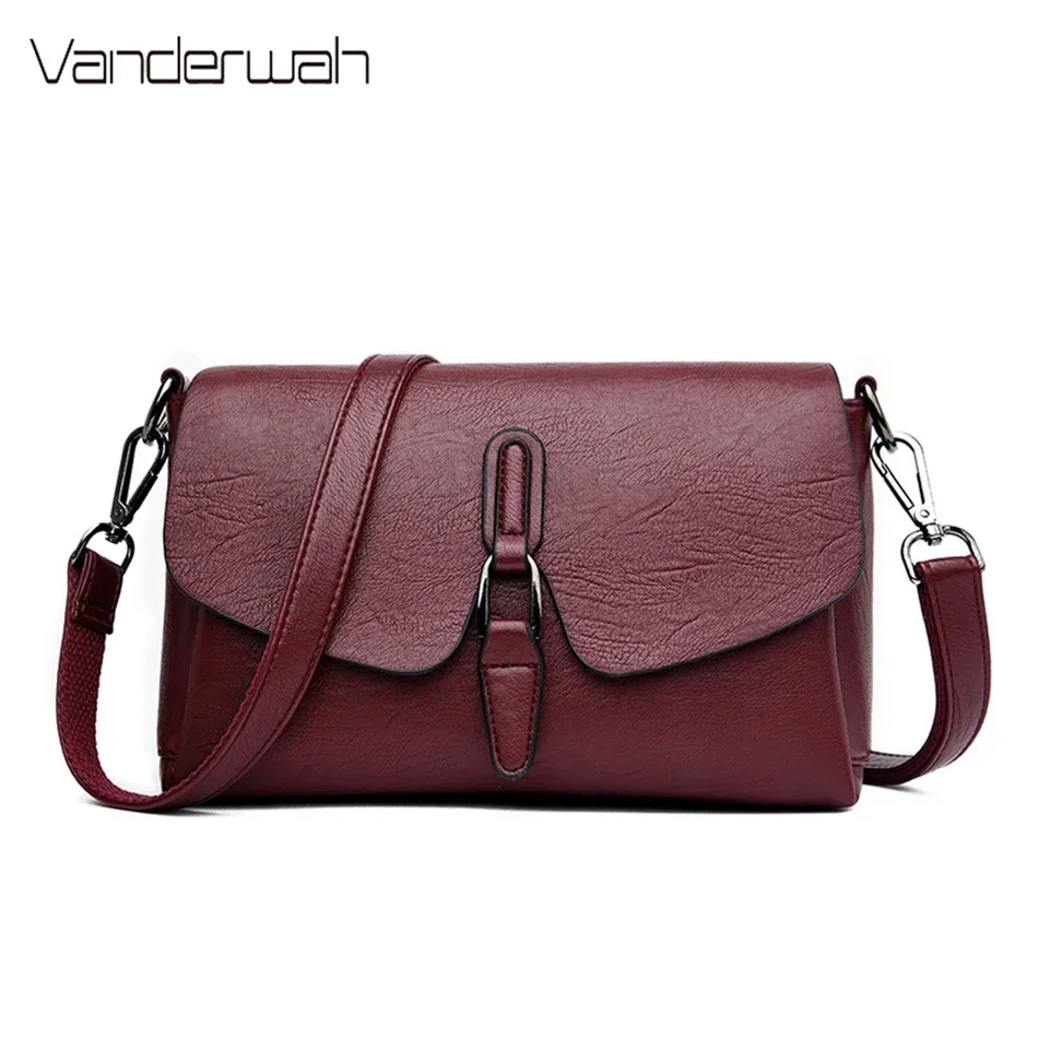 Small Shoulder Messenger Bag for Women Layers Designer Ladies