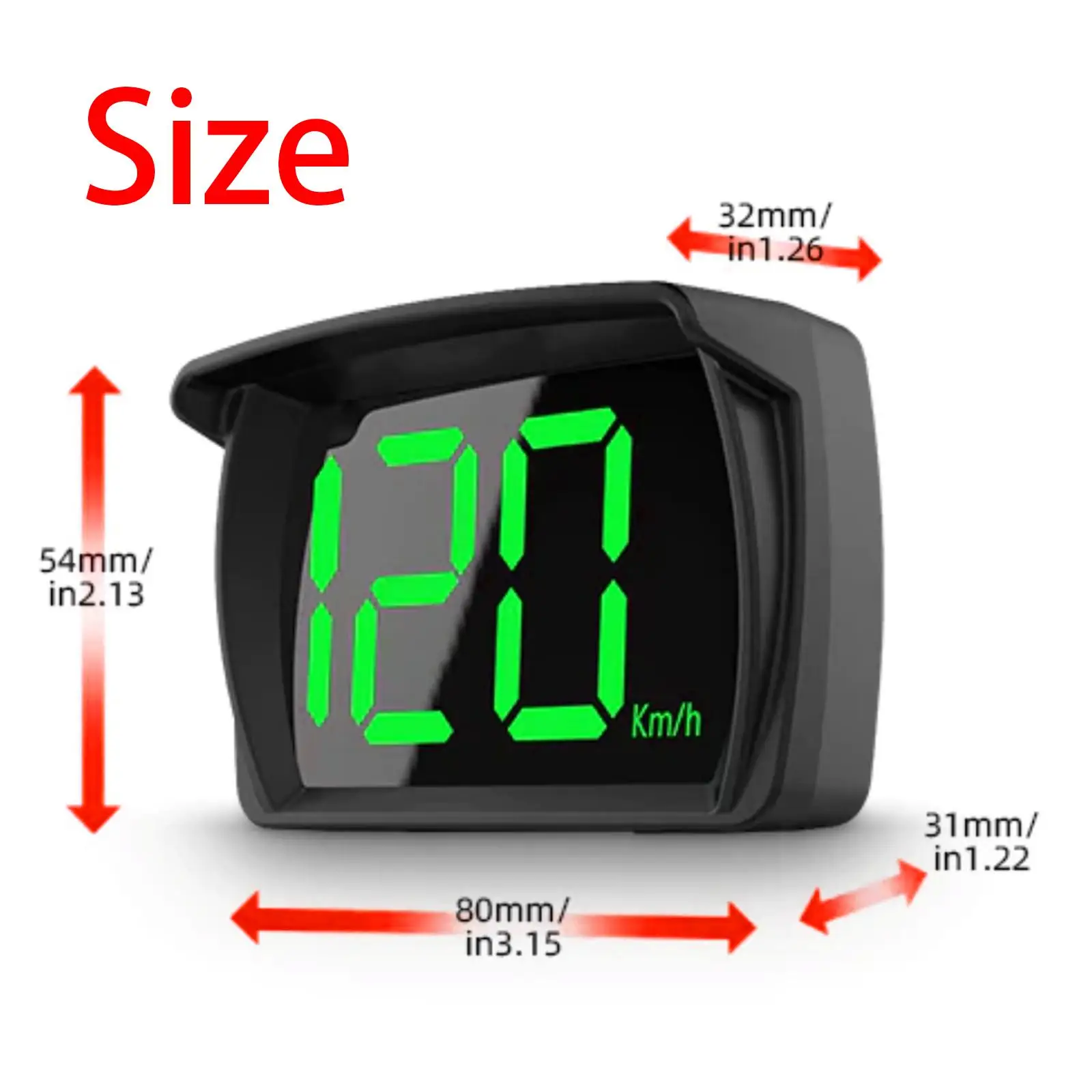 Car Head up Speed Meter Display Digital Speed Odometer for Suvs Cars