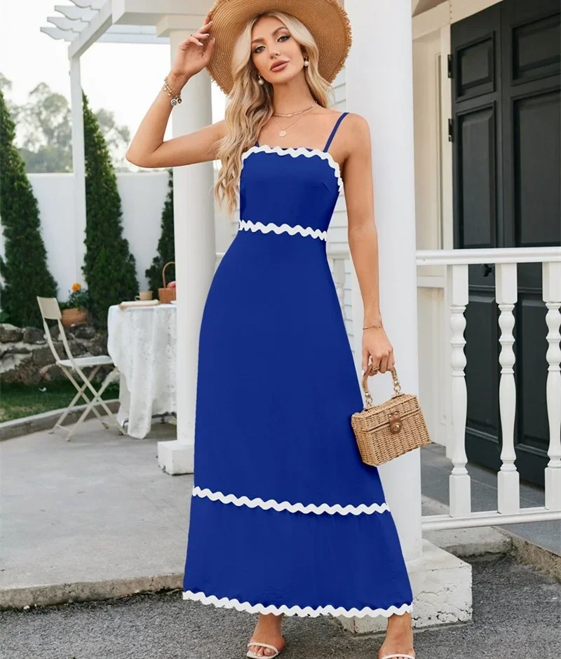 Рисунок 2 - Летнее платье с цветными блокировками