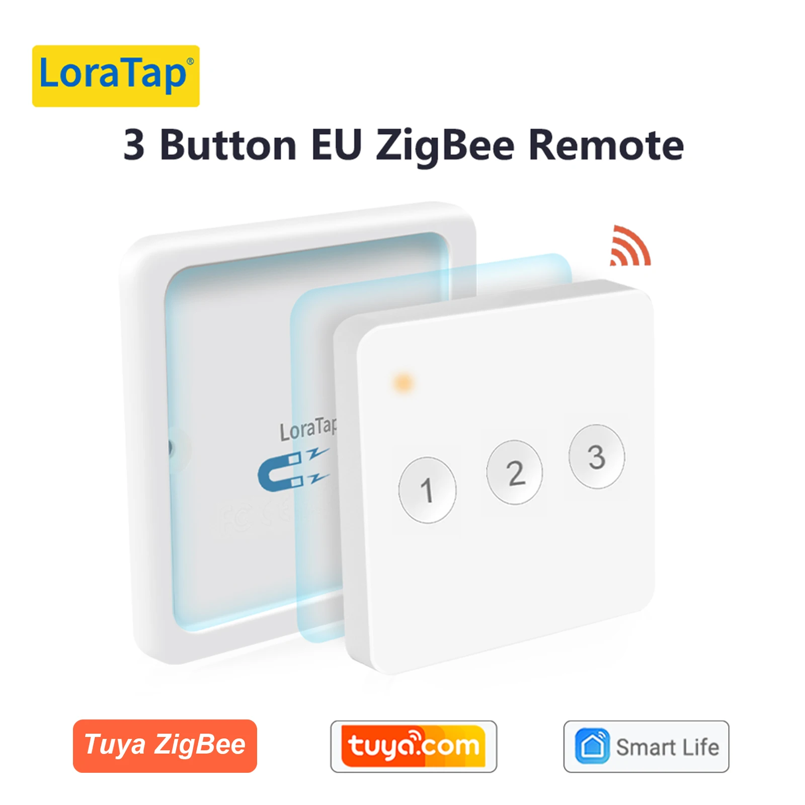 LoraTap ZigBee 3.0 Wireless 13 Types Push Button EU US thumbnail 8