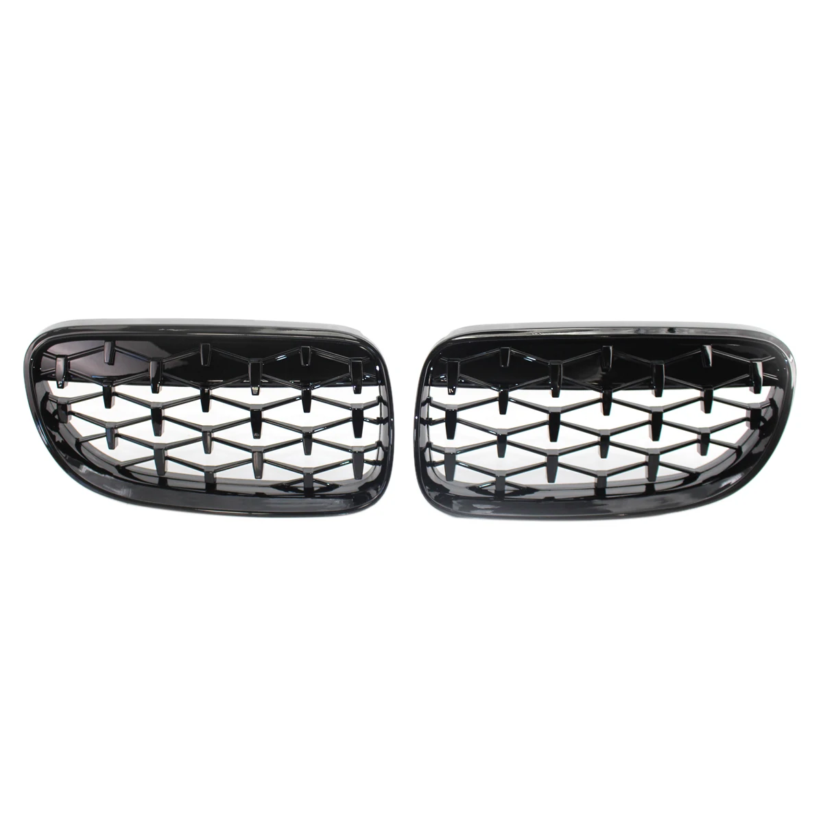 

Black Diamond Style ABS Front Bumper Kidney Grille Grill For-BMW 3-Series E92 E93 Coupe