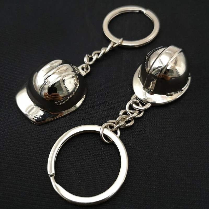 

Key-chains for Creative Mini Metal Helmet for Key Holder School Rewards for Ideal Gifts for Men Boys Boyfriends