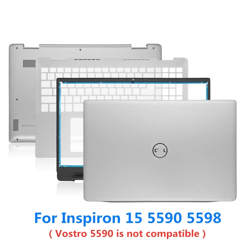 

Новый ноутбук для DELL Inspiron 15 5590 5598, задняя крышка ЖК-дисплея, внешняя панель, передняя панель, Упор для рук, нижняя основание, искусственная кожа