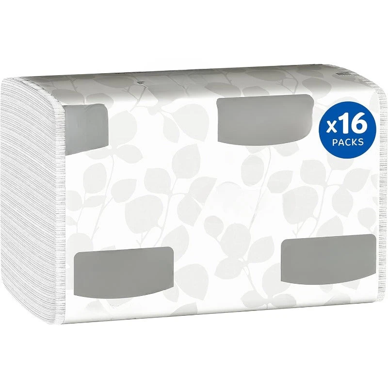 Hand Paper Towels Bulk (01890) Soft Absorbent 9.2" x 9.4" sheets White