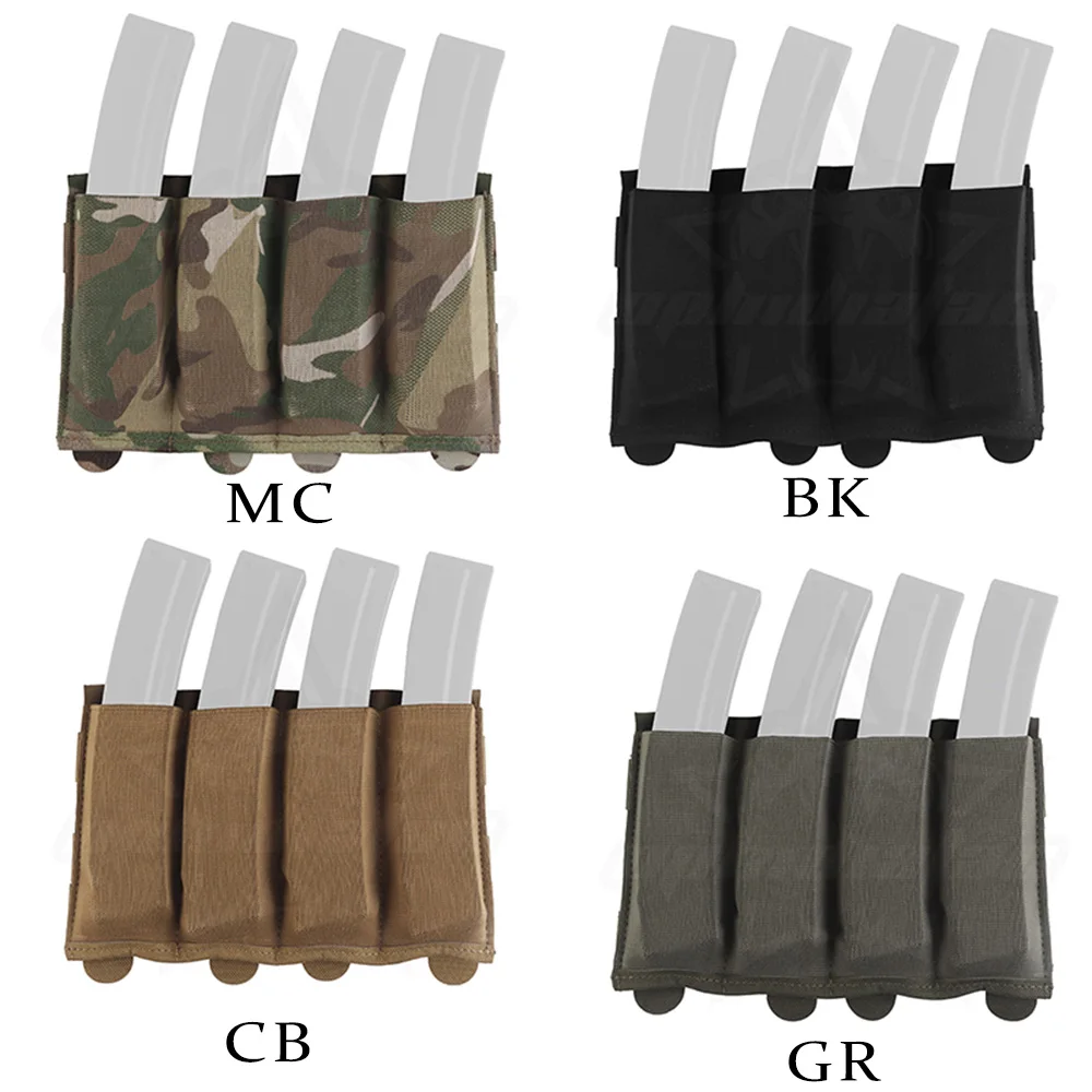 OPHIDIAN Elastische Magazintasche für MP5 MP7 Maschinenpistole Molle Magazintasche Leichte Jagd-Airsoft-Weste Tragetasche – Detail 2