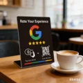 Black google QR code