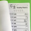 26 Pages English Letters Phonics A-Z Reading Fluending Montessori Alphabet Children's English Early Education worksheet 4