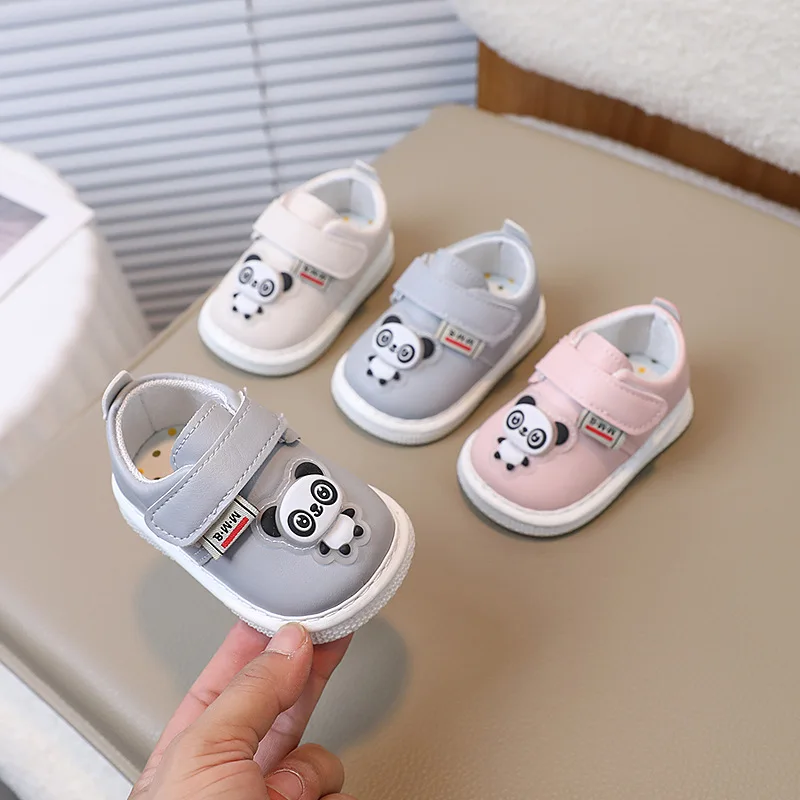 

Новые детские туфли на мягкой подошве для мальчиков и девочек 0-1-2 лет называются туфли детские Мультяшные удобные