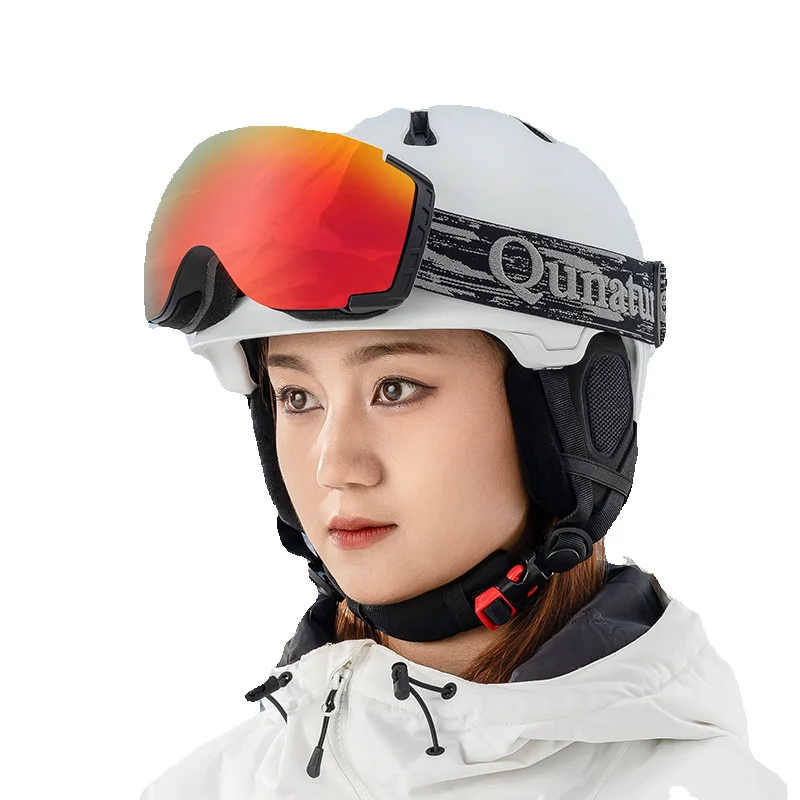Tuoyequ Ski Dubbellaags Anti-condens Sferisch Gezicht met Myopie Bril Volwassen Mannen en Vrouwen Outdoor Winddichte Bril_voghion.com
