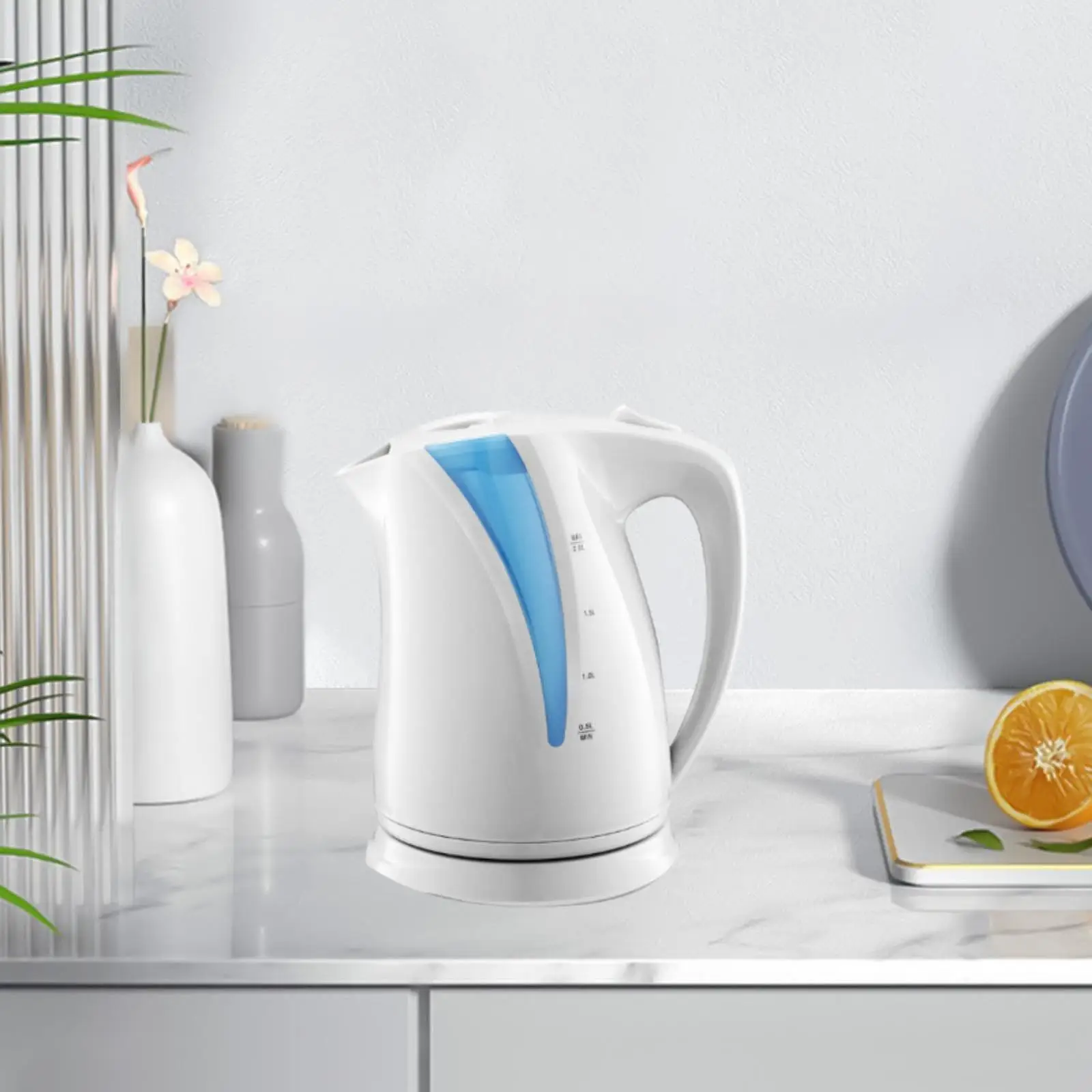 Electric Kettle Auto Shut Off Hot Water Kettle for Kitchen Office Daily Use 4