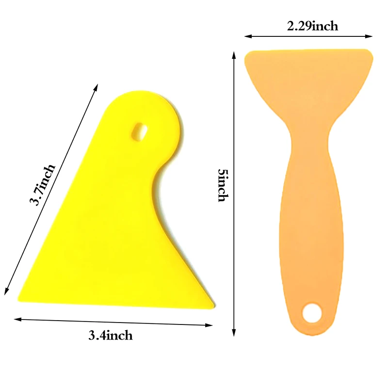1 Set Car Tools Wrap Film Sticker Wrapping Tool Vehicle Vinyl Wrap Window Tint Film Tool Kit Cutter Aid Window Tinting car wrapping tools automotive film tools