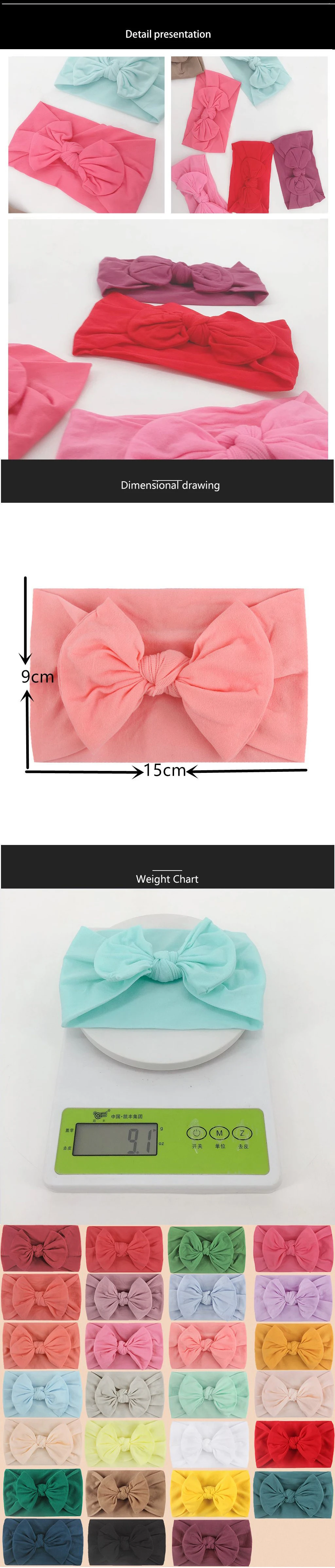 teething toys for babies 27 Colors New Fashion Baby Headband Bowknot Headwear Elastic Softs Cute Gifts Princess Hairband Baby Accessories 0-3 Years baby headband