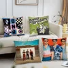 Band J-JONAS B-BROTHERS Pillow Case Square Pillow Bedroom Sofa Leisure Comfort Cushion Car Living Room Home Decoration 40X40 6