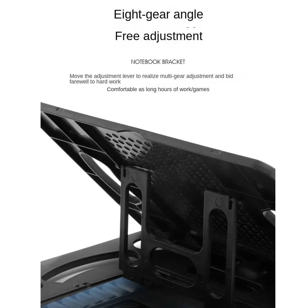 신형 접이식 노트북 거치대 ABS 8도 360도 °   조절 가능한 태블릿 브래킷 미끄럼 방지 냉각 랙 노트북 홀더