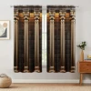 Roman Column Printed Curtain for Home Decor - Rod Pocket Window Treatment for Bedroom, Kitchen, Living Room 3