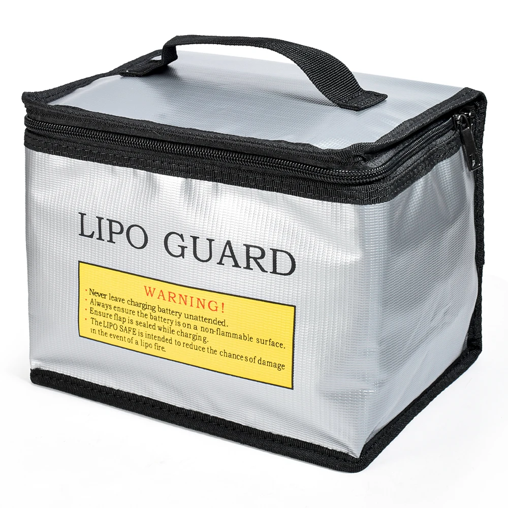 Sac Ignifuge Antidéflagrant pour Batterie Drone Lipo - Lot de 1 ou 2