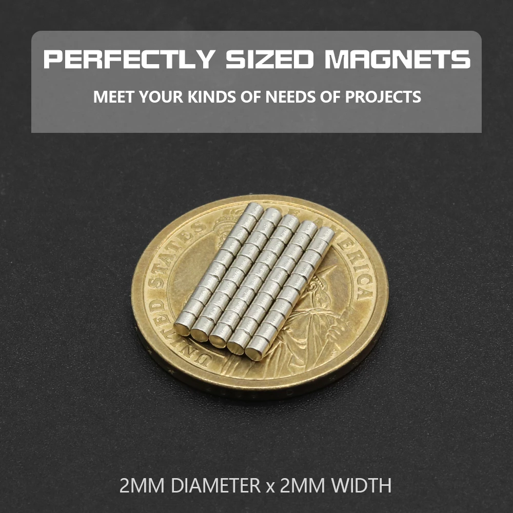 Ultra-Strong Neodymium Magnet - Premium Permanent Magnet for Refrigerator, Multipurpose Use