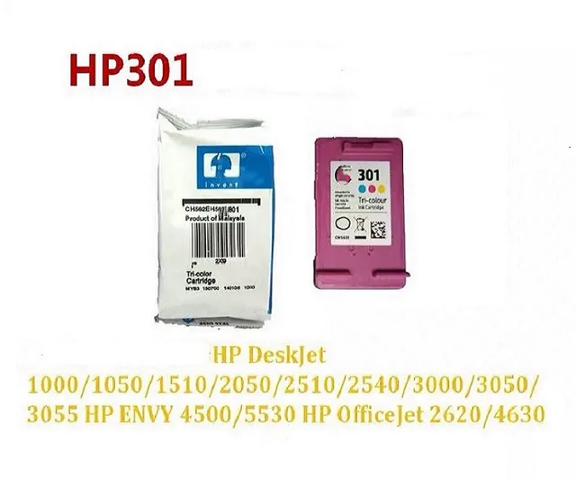 Kit Inchiostro Compatibile Ricarica Cartucce 301 Stampante Hp Deskjet 1510