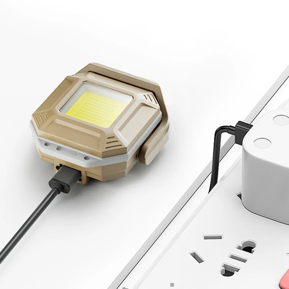 Primo piano della lampadina COB LED