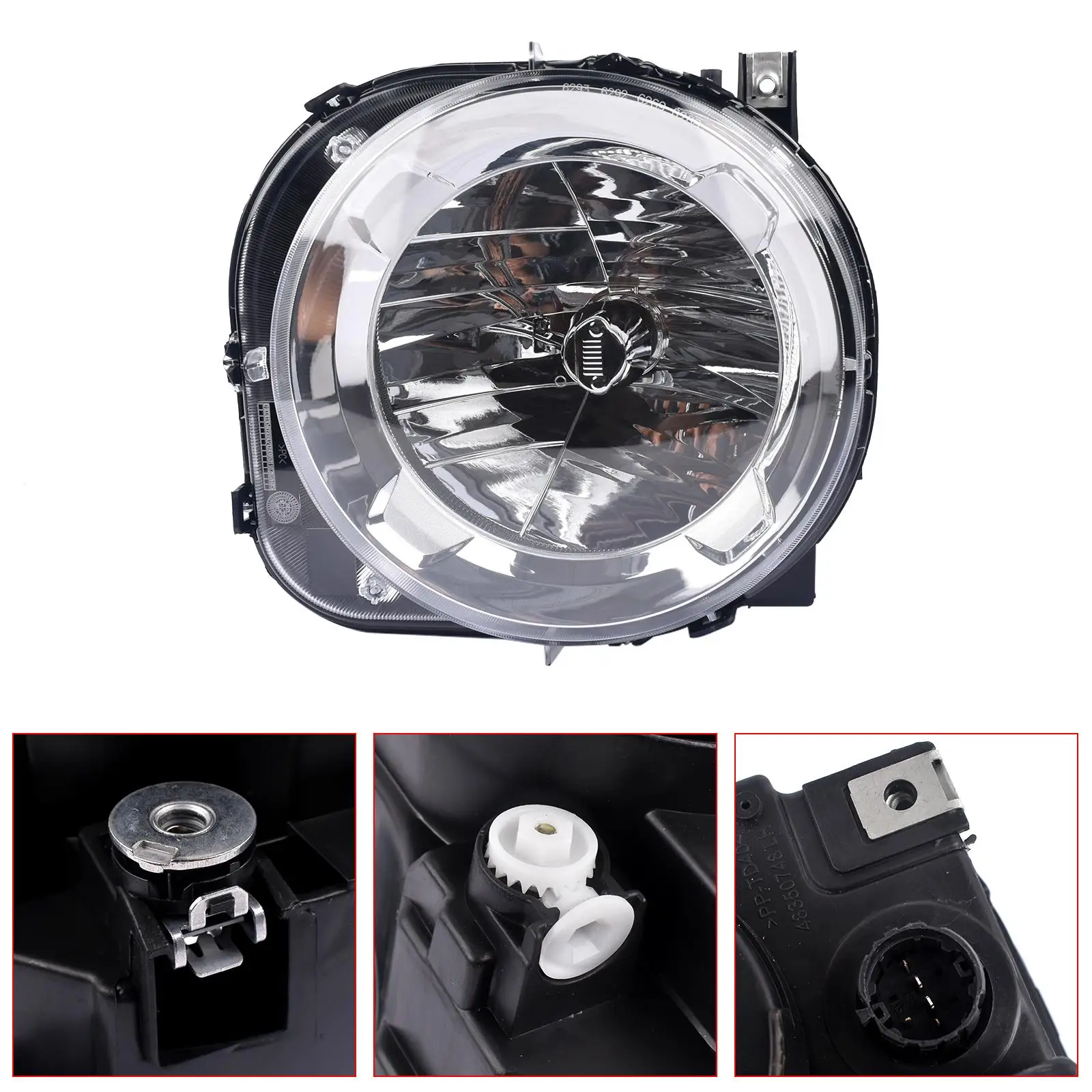 

AP01 Headlight Driving Headlamp Driver Left Side for Jeep Renegade 2015-2018 CH2502273 68256570AA