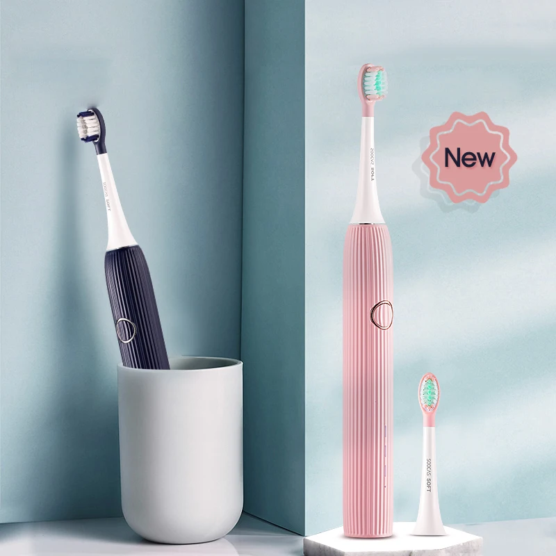 SOOCAS Sonic Electric Toothbrush V1 Smart Cleaning and Whitening Ultrasonic Tooth Brush IPX7 Waterproof travel portable electric toothbrush
