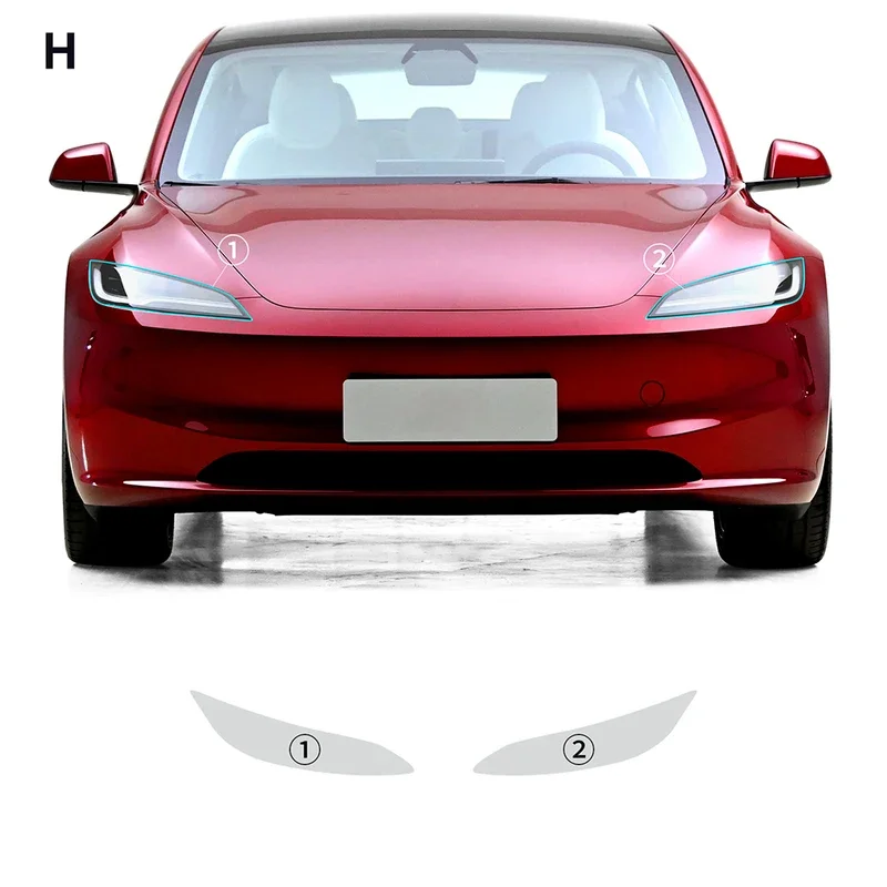 headlight film