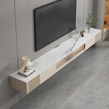 Bedroom Tv Stand Salon Modern Wall Mount Floating Luxury Shelves Simple Universal Tv Stand Storage Casa Arredo Home Furnitures