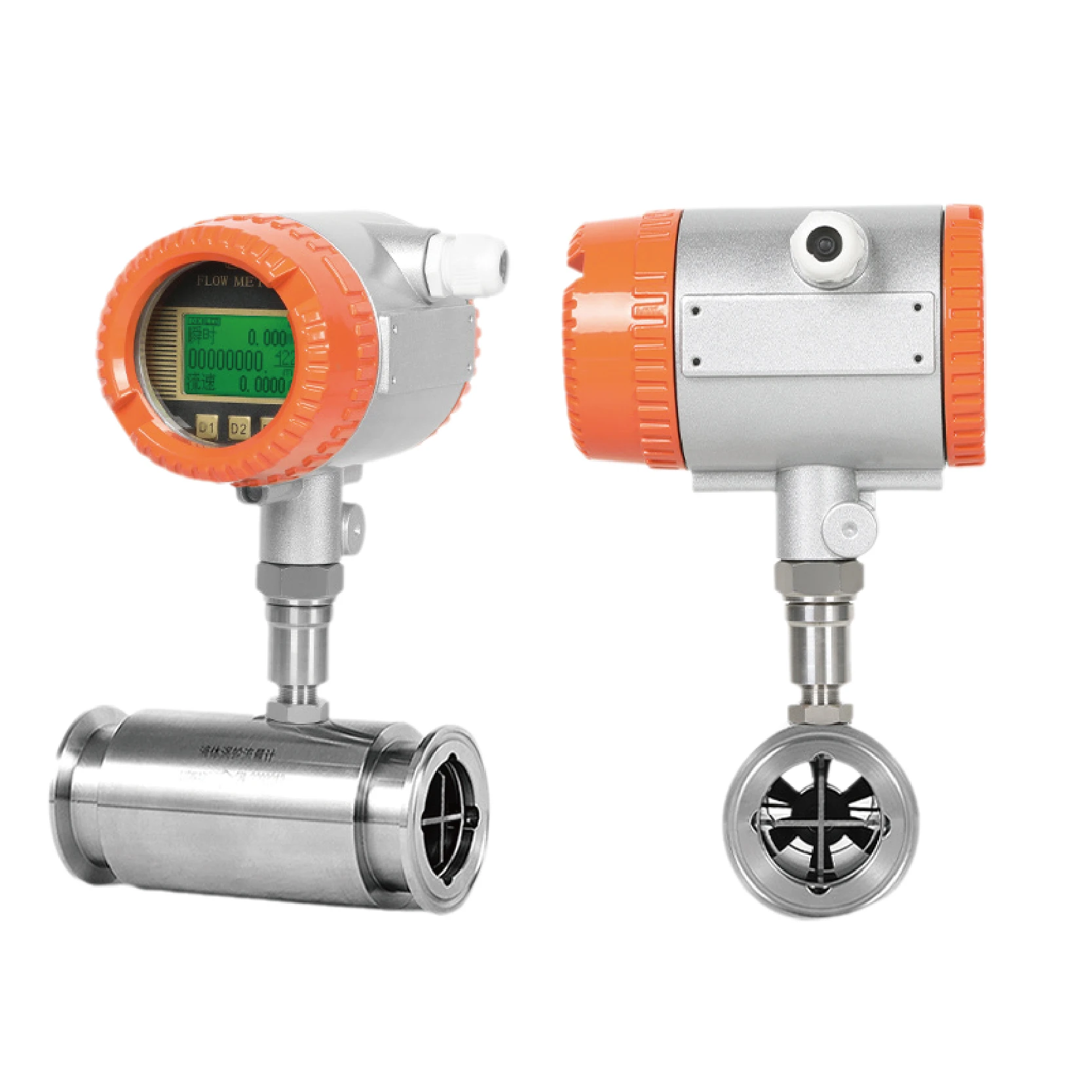 Liquid Turbine Flow Meter Diesel Fuel Turbine Flow Sensor Digital Oil Industrial Water High-Precision
