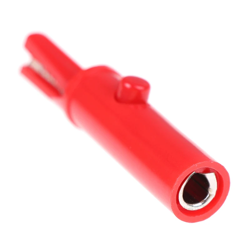 Push Button Type Full Protective Alligator Clip For Professional Multimeter 2Pcs,push button switch,digital multimeter probe,banana plug alligator clip cable